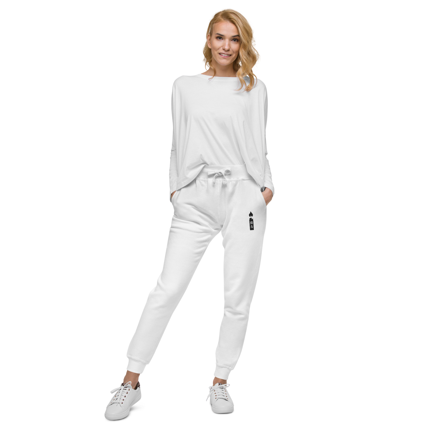 GASLIGHTER // SWEATPANTS / WHT