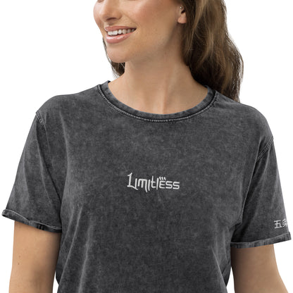 LIMITLESS TECHNIQUE // JJK / EMBROIDERED TEE