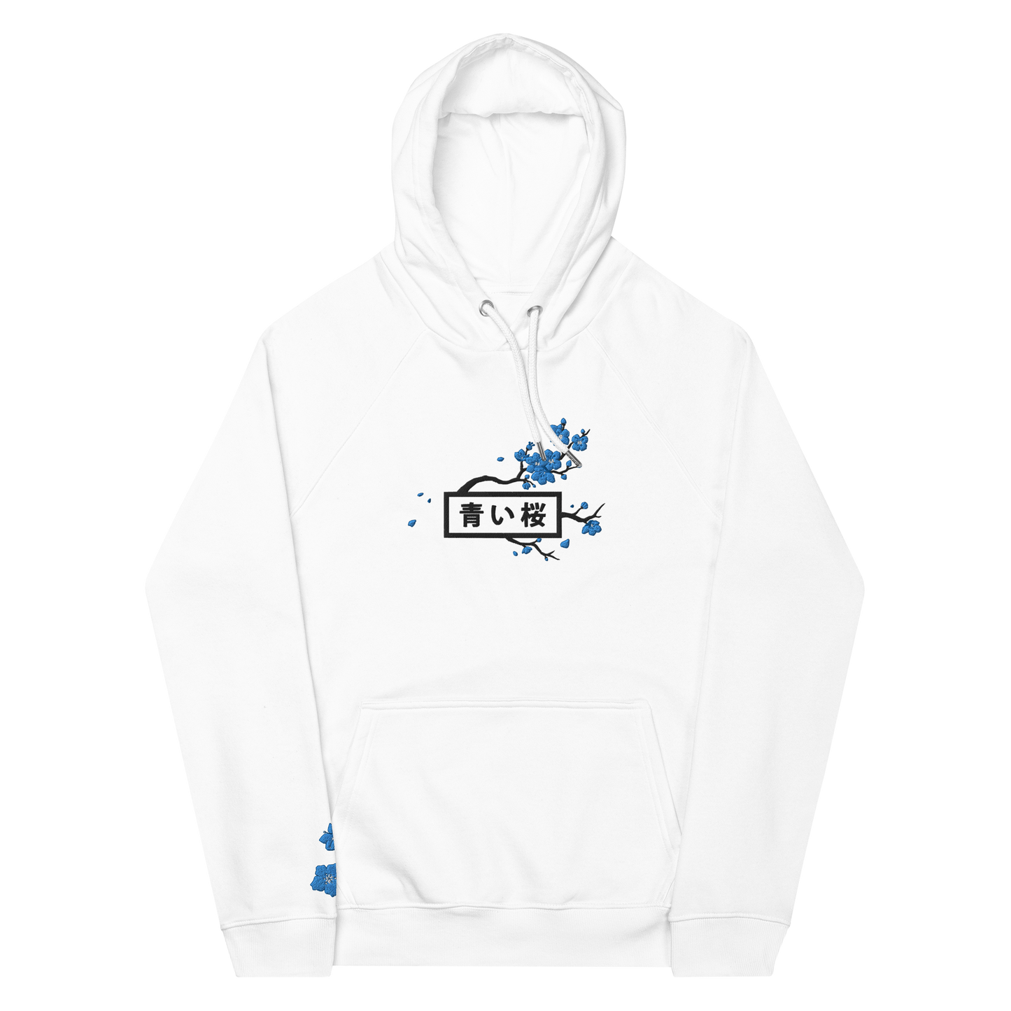 BLUE SAKURA V2 // HOODIE