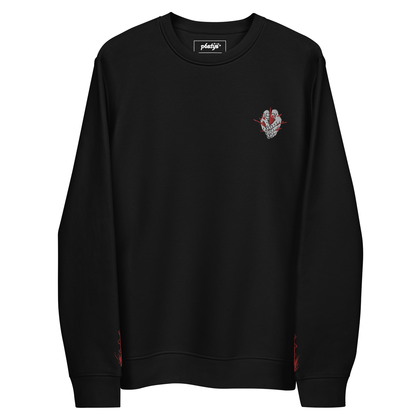 CHOSO PIERCING BLOOD // JJK / EMBROIDERED SWEATSHIRT