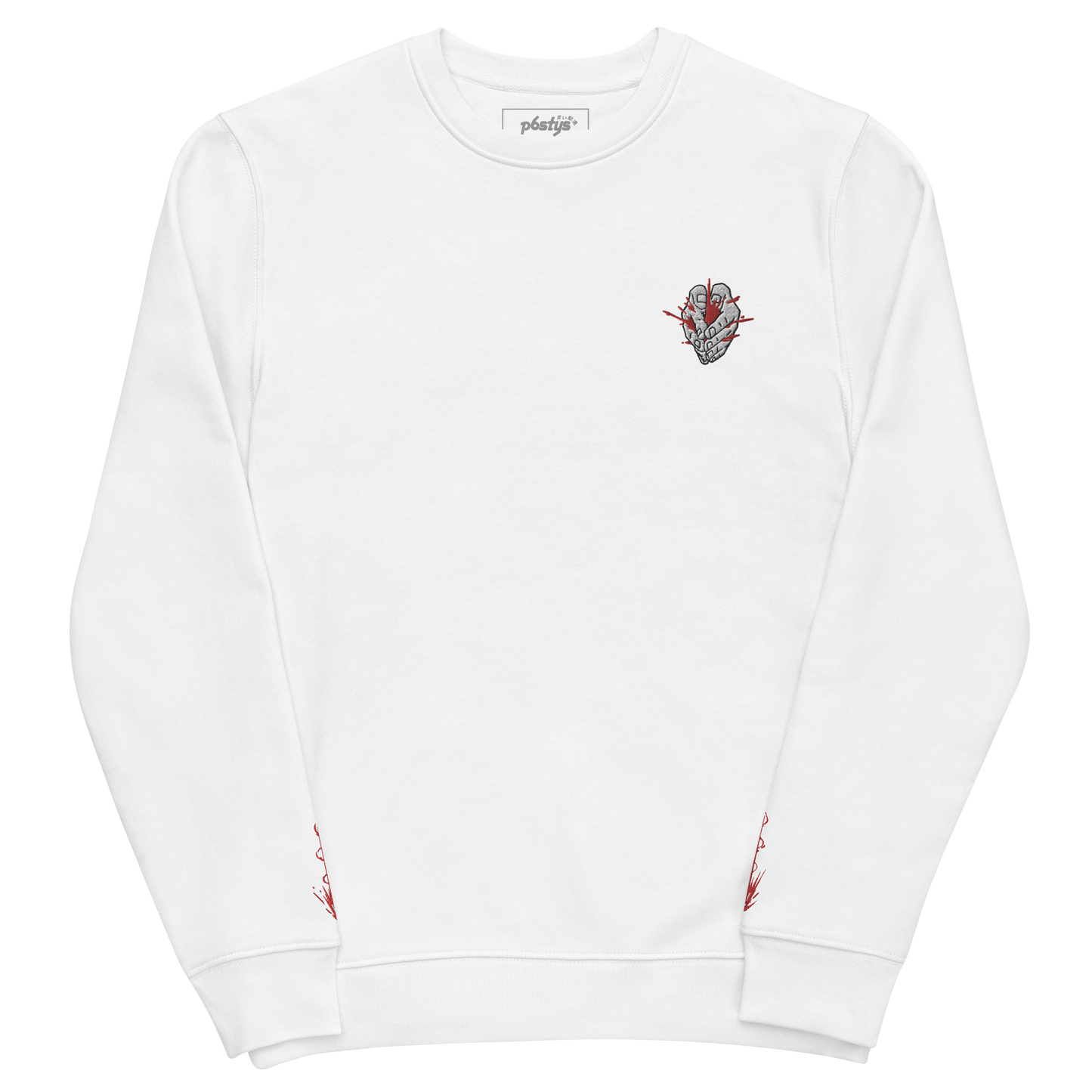 CHOSO PIERCING BLOOD // JJK / EMBROIDERED SWEATSHIRT