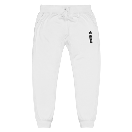 GASLIGHTER // SWEATPANTS / WHT